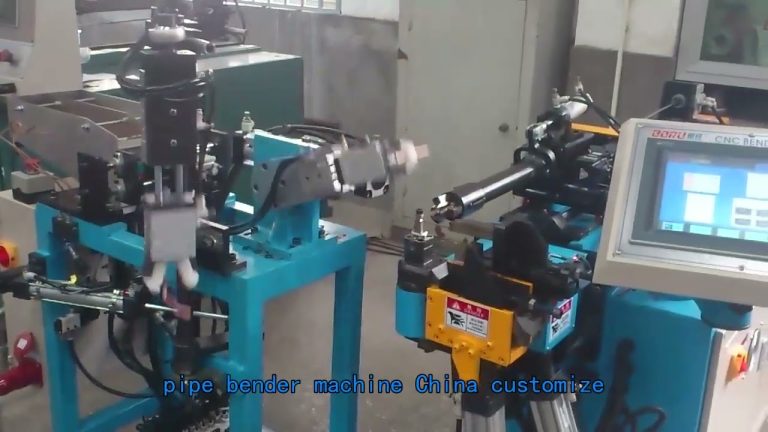 automatic wire forming machine,tube end forming machine with auto loading rack China Manufacturer.