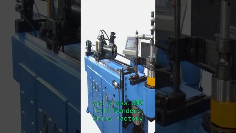 Tube bending machines with two bending heads China factory.