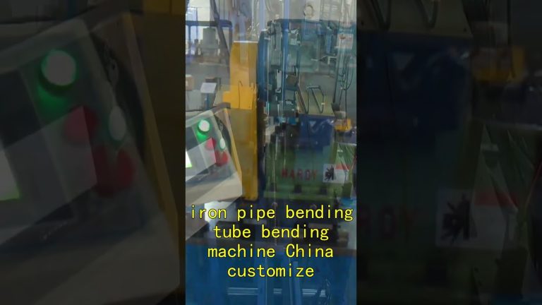 Tube bending machines for series production,bridge tube bending machine China customize.