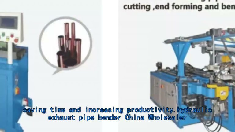 Tube bending machines for boiler,Twin Head Tube End Forming Machine Distance Adjustable China.